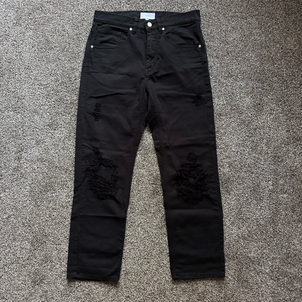 KOTN Black Distressed Women's Jeans